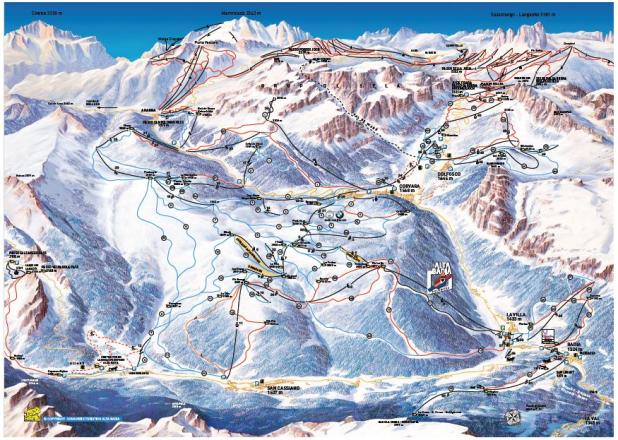 Mappa piste