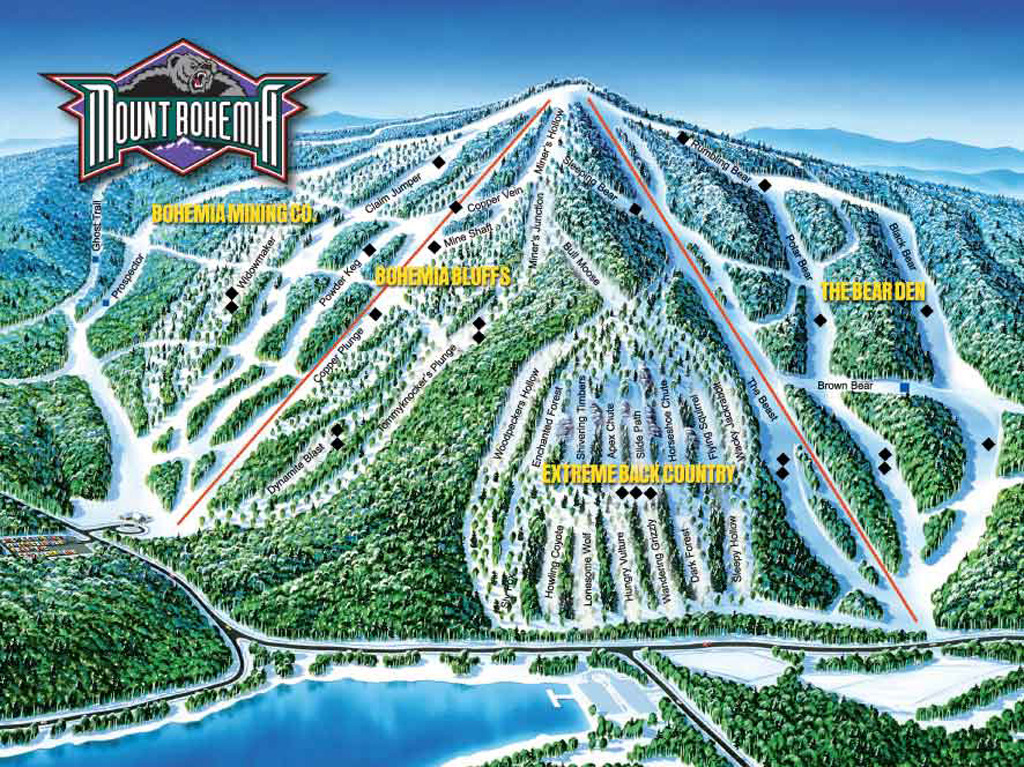 What are some popular Michigan ski resorts?