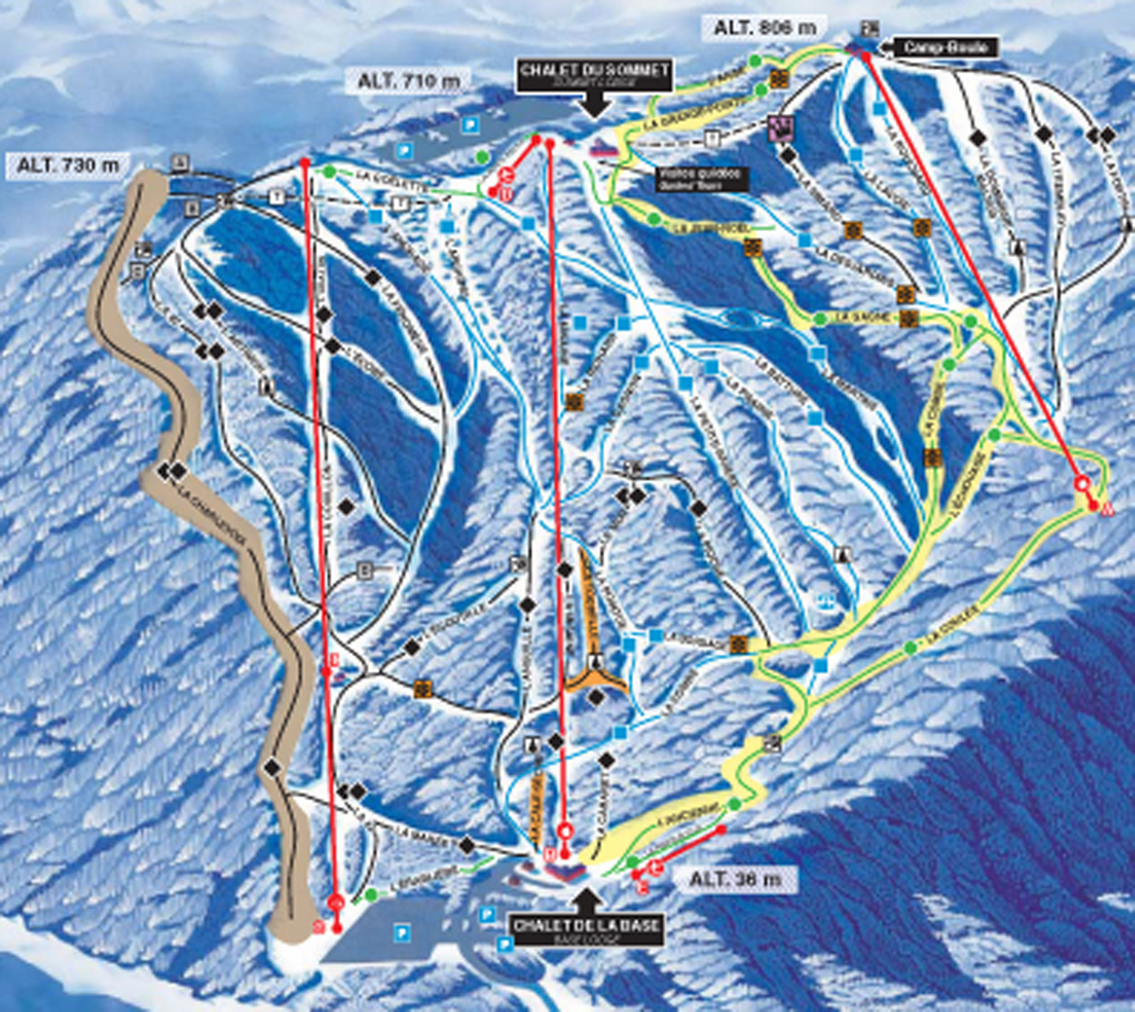 Mappa piste