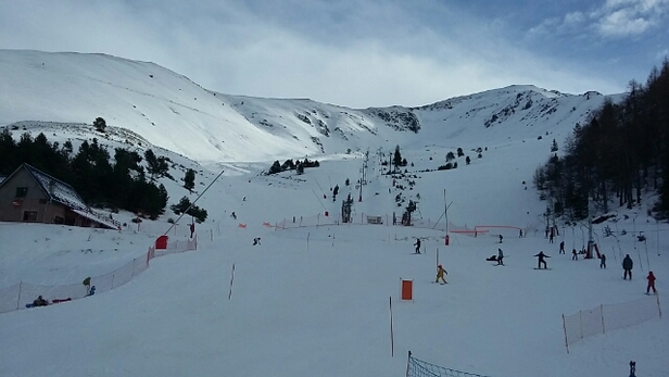 Enneigement Goulier Bulletin neige et conditions de ski à Goulier