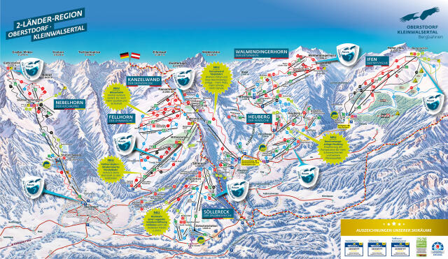 Plan des pistes - Oberstdorf - Nebelhorn