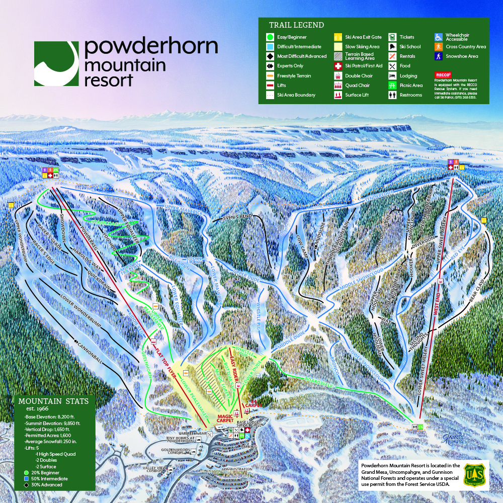 Powderhorn Snow Report | OnTheSnow