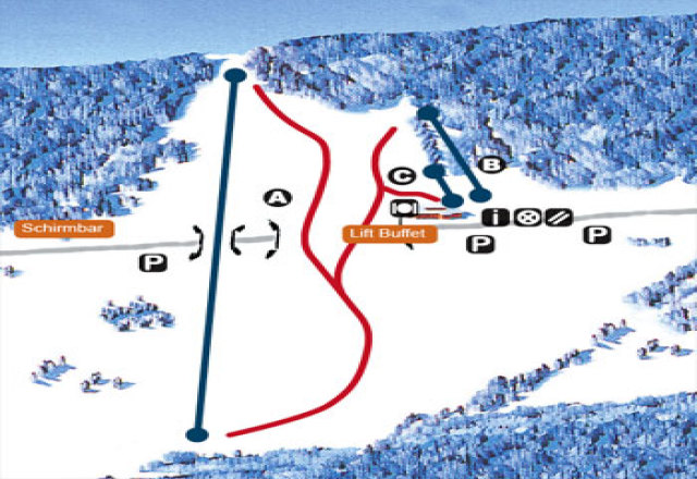 Plan des pistes - Wenigzell