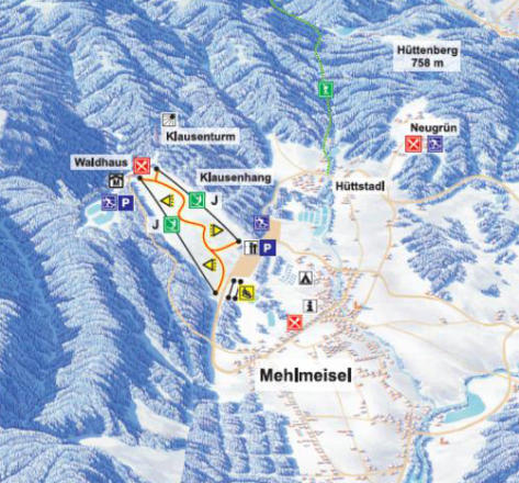 Klausenlifte Mappa piste