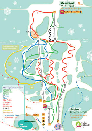 Hauteville-Lompnes Trail Map