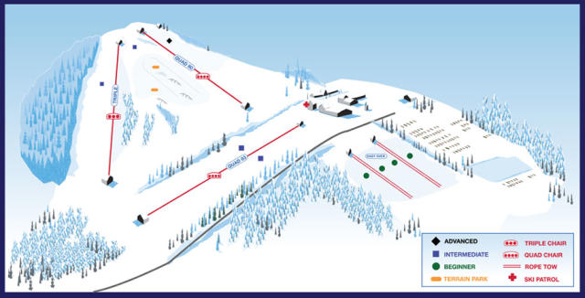 Swiss Valley Mappa piste