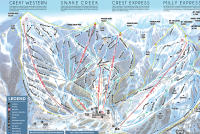 Brighton Mountain Trail Map Brighton Resort Trail Map | Onthesnow