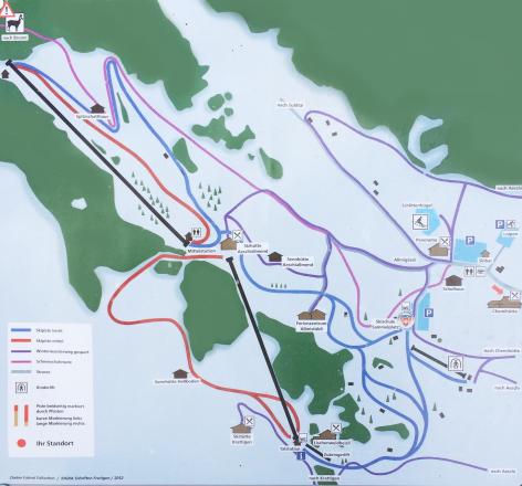 Aeschi Piste Map